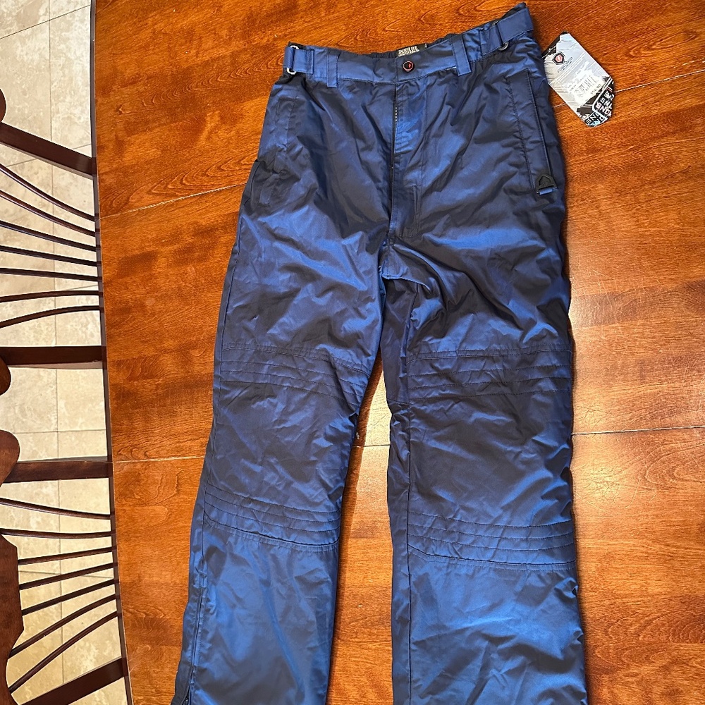 NWT Boys Snow Pants, Navy, Size 18/20
